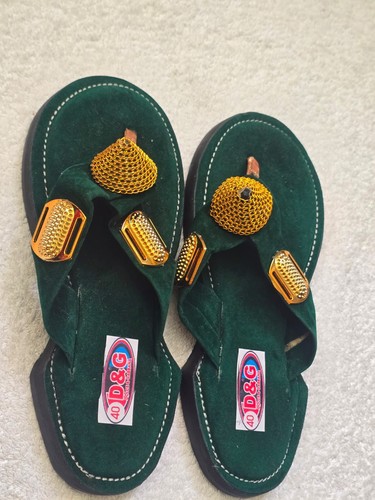 Ahenema green and gold - green,