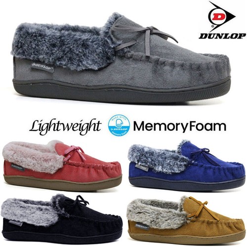 Ladies moccasin slippers - ladies,