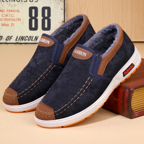 Mens memory foam slippers warm - foam,