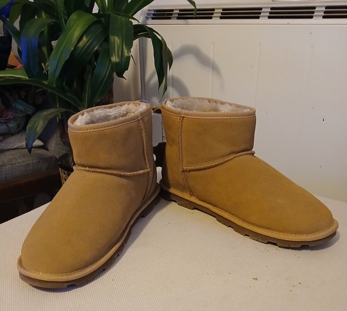 Mens suede slipper - m,