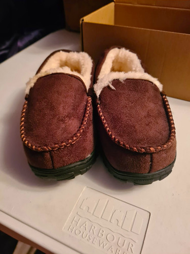 Brown kids moccasin - brown,