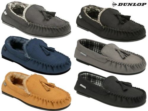 Dunlop mens moccasin - moccasin, slippers