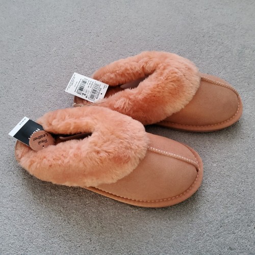 Next womens peach suede - womens,