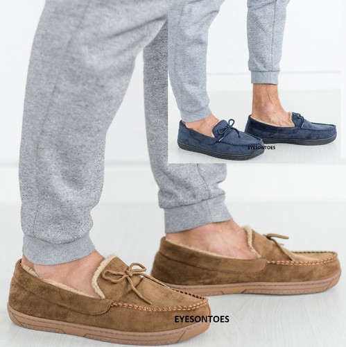Mens suede moccasins warm - mens,