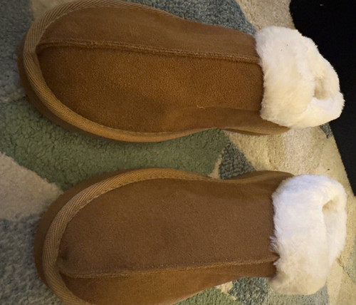 Women tan suede slip on - women’s, slip-on
