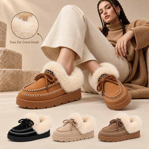 Ladies warm faux fur - ladies,