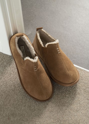 Men sheepskin lined bootee - ,