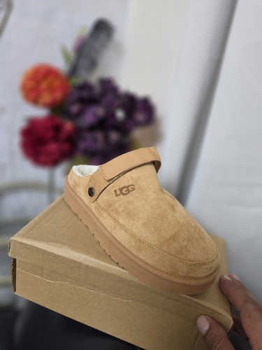 Women suede clog slippers - suede,