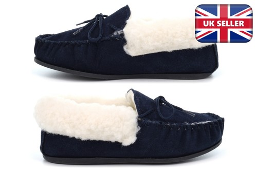 Womens suede slippers moccasin - womens,