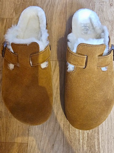 Birkenstock boston suede - birkenstock,