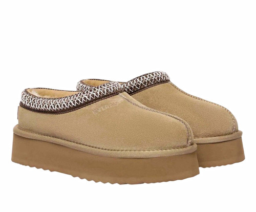 Everau women beige suede - beige,