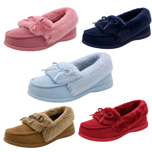 Womens slippers moccasin - womens,