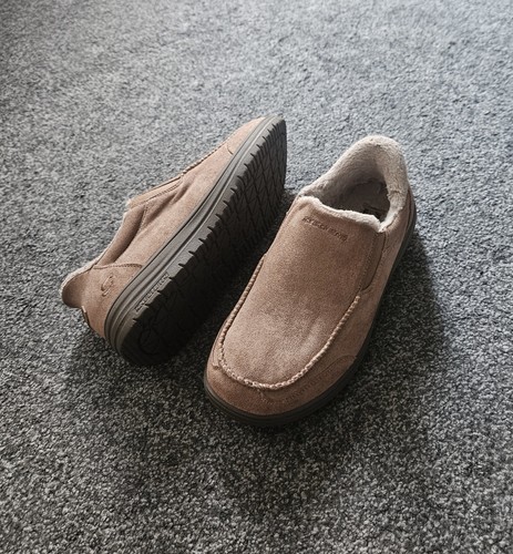 New men tan - suede, sketchers