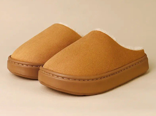 Women brown suede slip - women’s,