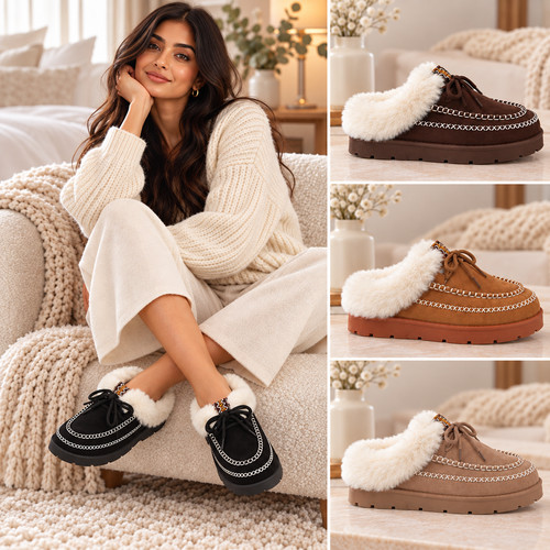 Ladies faux suede - faux,